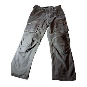 Joe Rocket Ballistic 6.0 Mens 2XL Black Nylon Motorcycle Riding Pants Cargo Zip